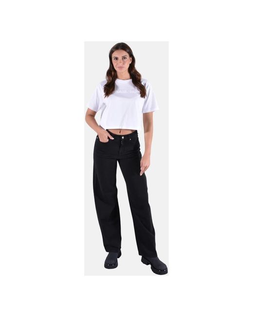 Max Mara Black Loose Fit Jeans