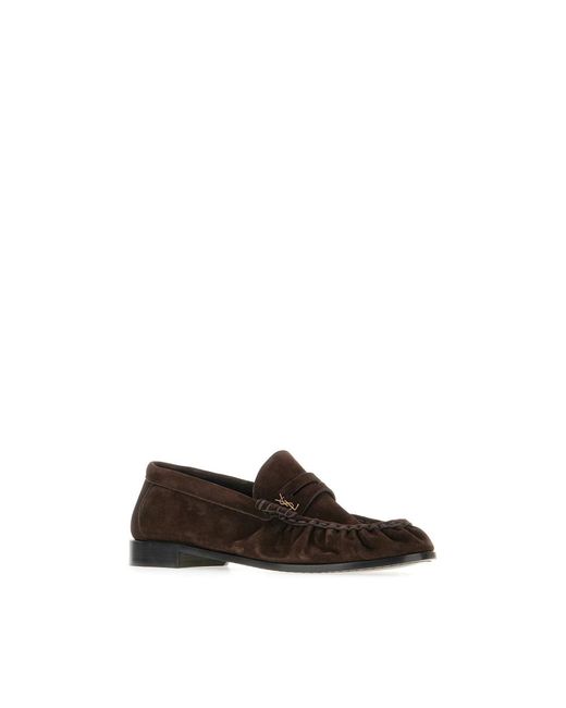 Saint Laurent Brown Loafers for men