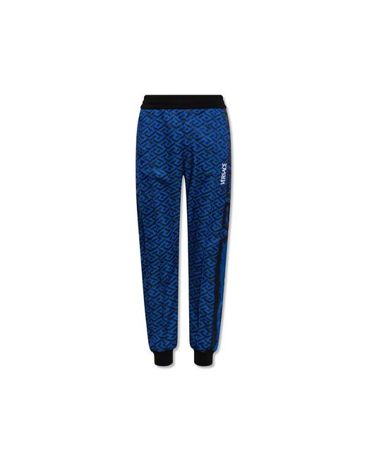 Versace Blue Sweatpants for men