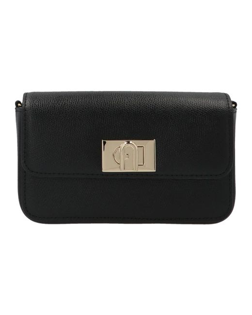 Furla Black Cross Body Bags