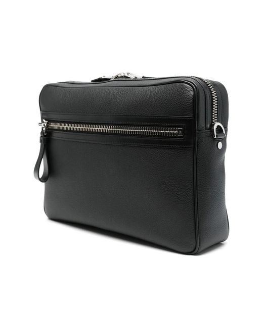 Tom Ford Schwarze Bauchtasche Mit Reißverschluss in Black für Herren