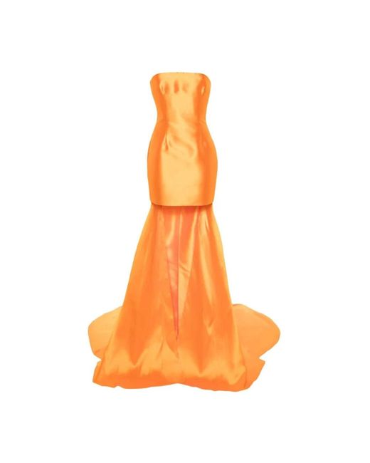Solace London Orange Gowns