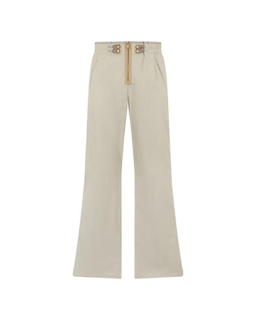 DIESEL Gray Wide Trousers