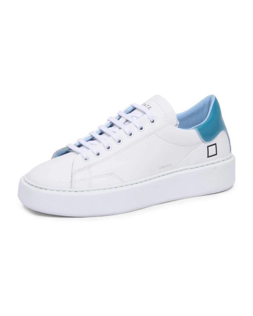 Date Schoenen ,Wit ,Wit-Hemel Patent Schoenen in het White