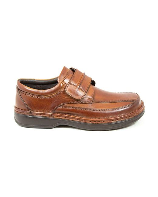 Ara Westin Cognac Extra Breit Klettverschluss in Brown für Herren