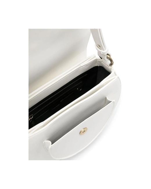 Just Cavalli White Shoulder Bags