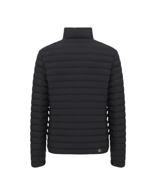 Colmar Schwarze Leichte Daunenjacke Mit Gepolstertem Kragen in Black für Herren