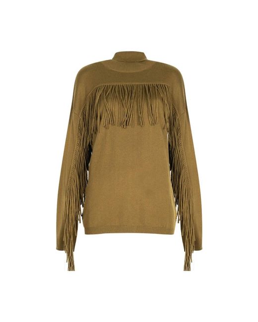 Trussardi Truien & Vesten ,Groen ,Wol Coltrui in het Green