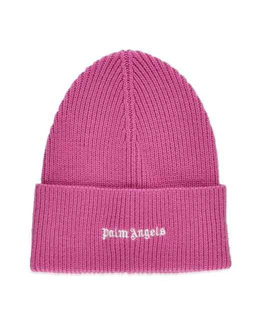 Palm Angels Pink Beanies