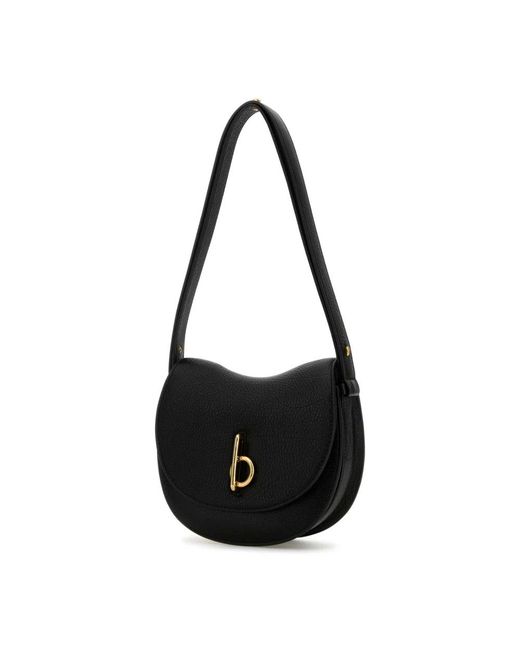 Burberry Black Small Rocking Horse Calfskin Bag