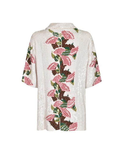 Blouses P.A.R.O.S.H. en coloris Pink