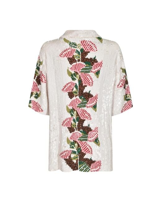 Blouses P.A.R.O.S.H. en coloris Pink