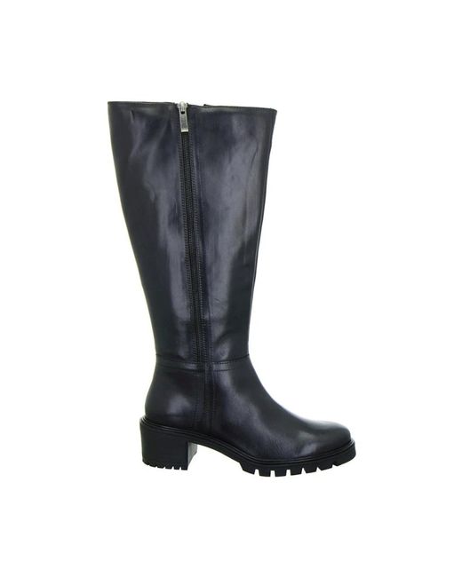 Ara Black High Boots
