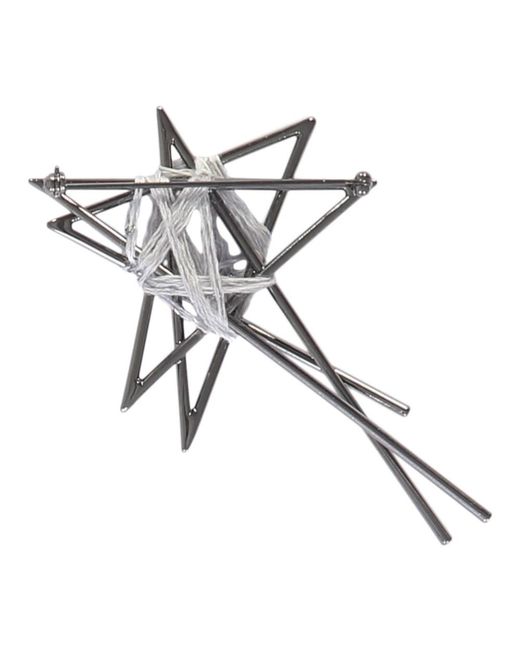 Lorena Antoniazzi Gray Brooches