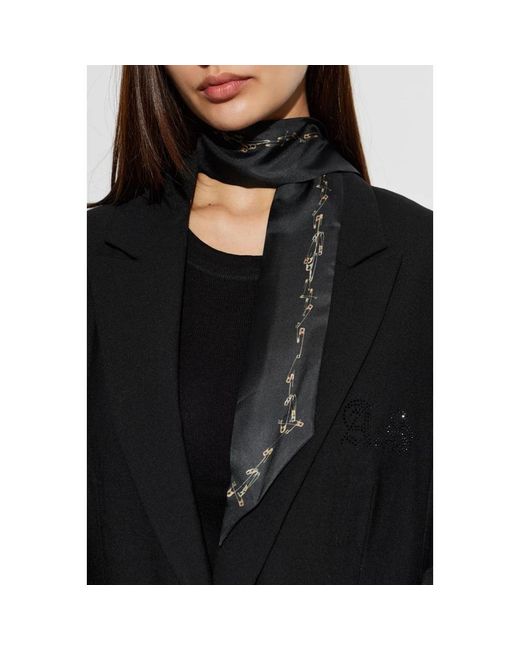 AllSaints Black Cora Scarf