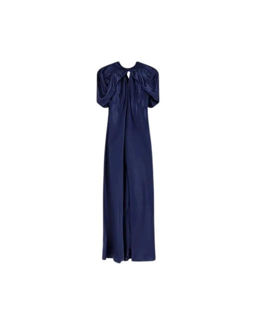 Alberta Ferretti Blue Maxi Dresses