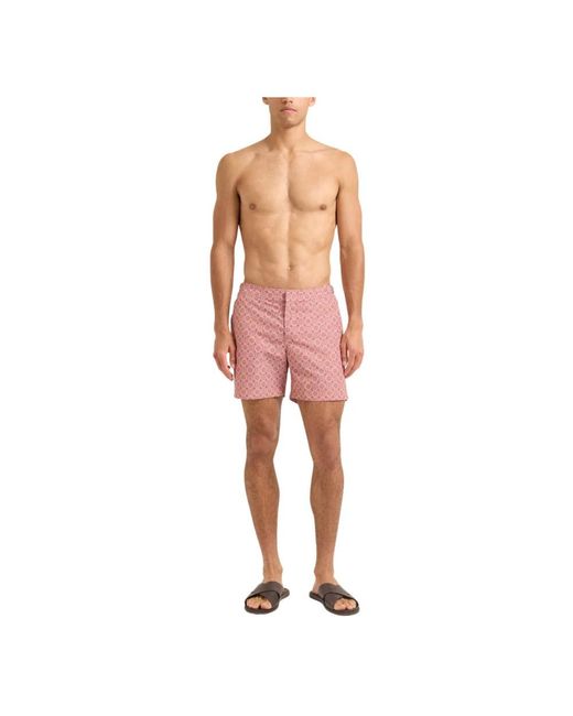 Orlebar Brown Pink Beachwear for men