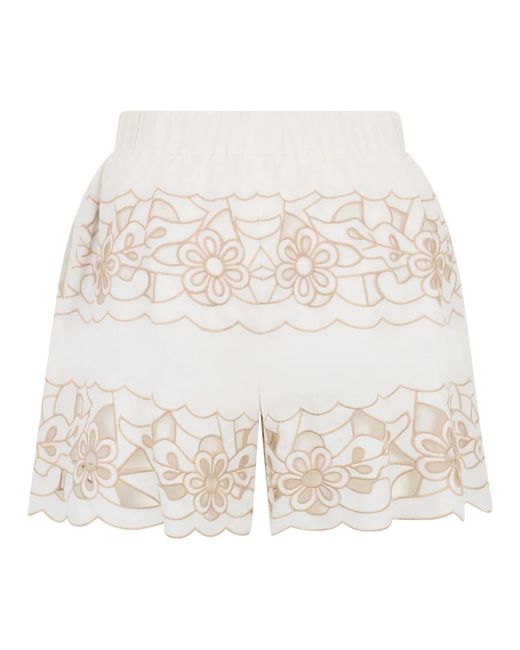 RED Valentino Natural Casual Shorts