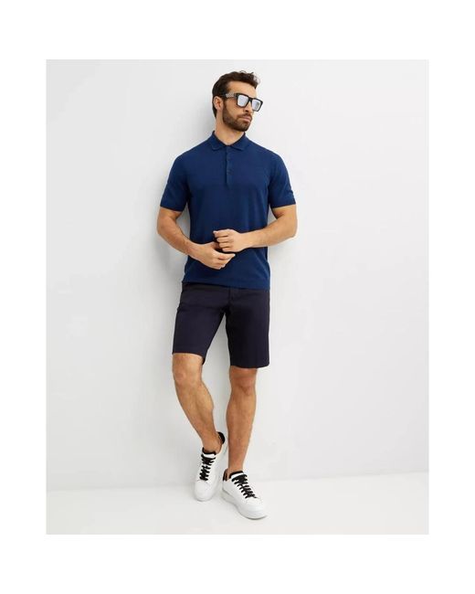 Fay Blue Polo Shirts for men
