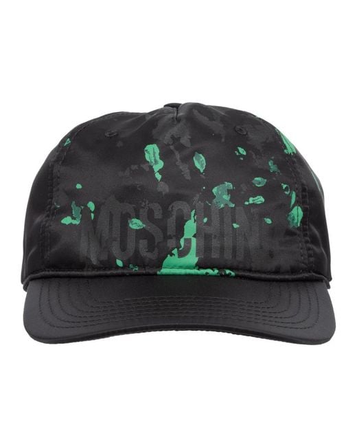 Moschino Green Caps for men