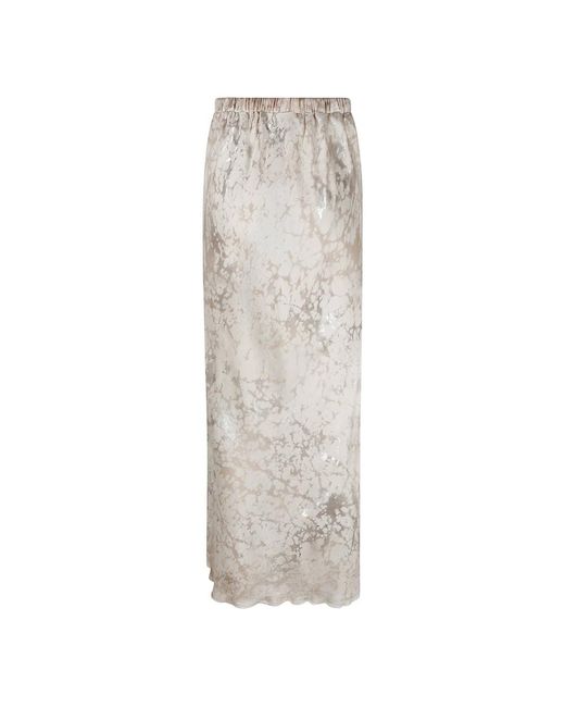 Avant Toi Gray Maxi Skirts