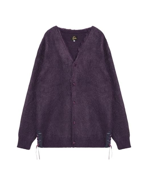 Needles Cardigans in het Purple voor heren