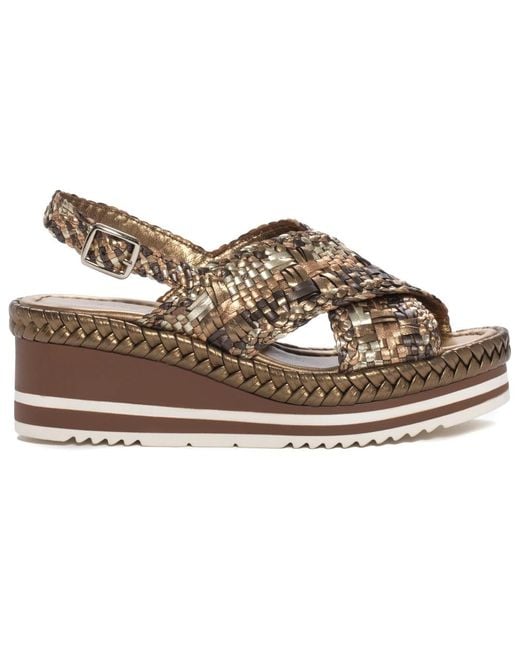 Wedges Pons Quintana de color Brown