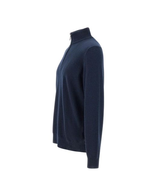 Kangra Blue Turtlenecks for men