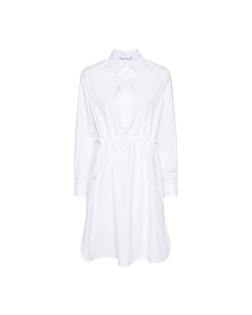 Max Mara White Shirt Dresses