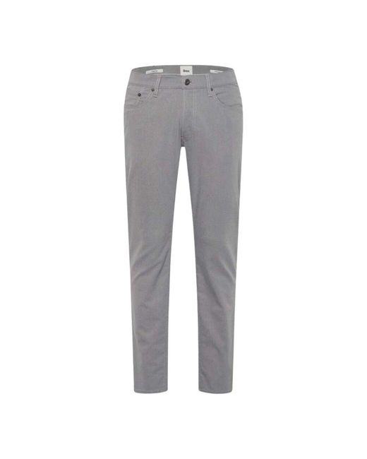 Chinos Brax pour homme en coloris Gray
