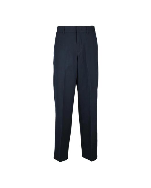 EA7 Broeken ,Blauw ,Polyester Klassieke Ritsbroek Met Zakken in het Blue voor heren