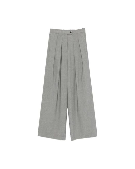 Nine:inthe:morning Gray Wide Trousers