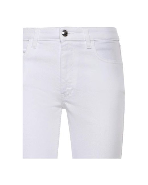 Fay Flared Jeans in het White