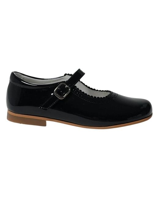 Andanines Black Ballerina Shoes