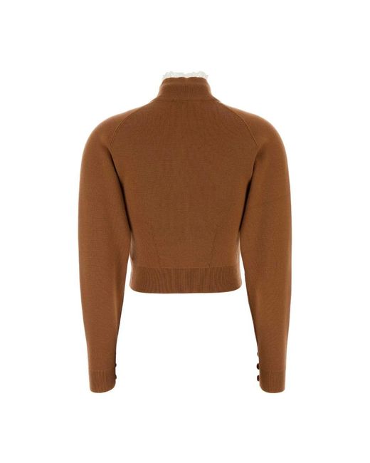 Turtlenecks Chloé de color Brown