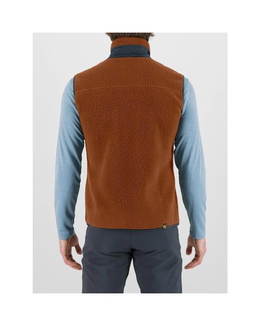 Karpos Jassen ,Veelkleurig ,Moiazza Retro Fl Vest in het Black voor heren