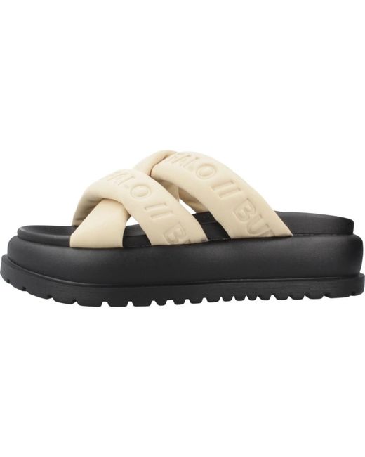 Buffalo Schoenen ,Raya Ari Stud in het Black