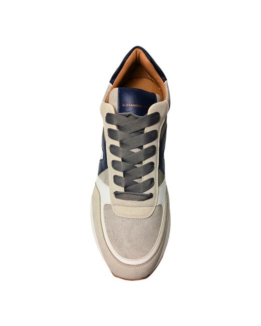 Alexander Smith Blue Sneakers for men
