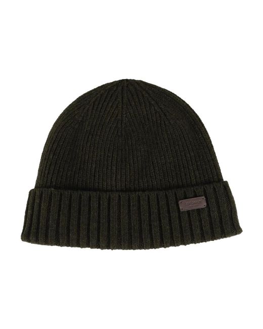 Barbour Klassische beanie mütze für männer,warme strickmütze,klassische beanie mütze in Black für Herren