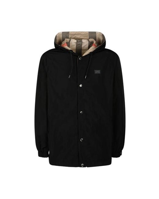 Burberry Black Light Jackets for men