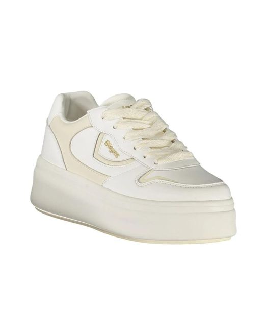 Blauer White Sneakers