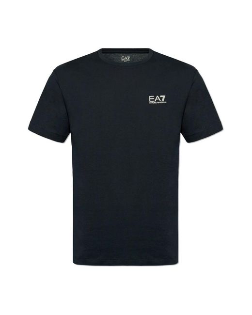 EA7 Black T-Shirts for men