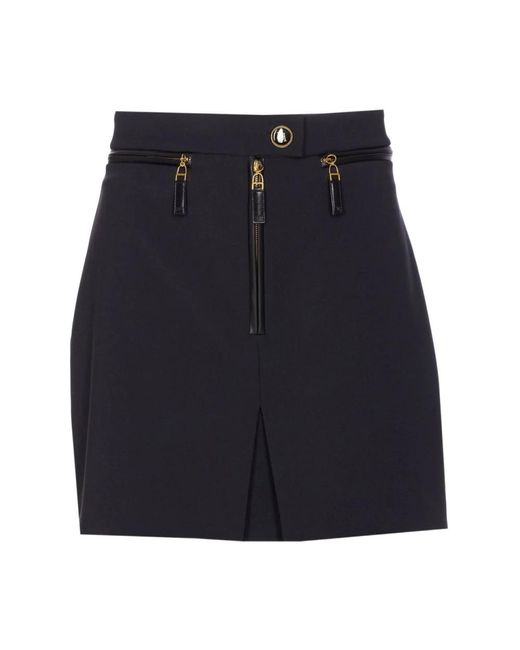 Elisabetta Franchi Blue Short Skirts