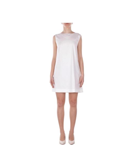 Blugirl Blumarine White Short Dresses