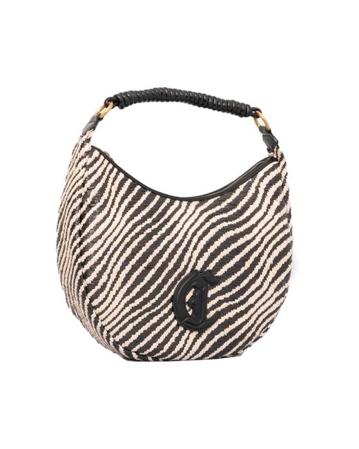 Just Cavalli Gray Handbags