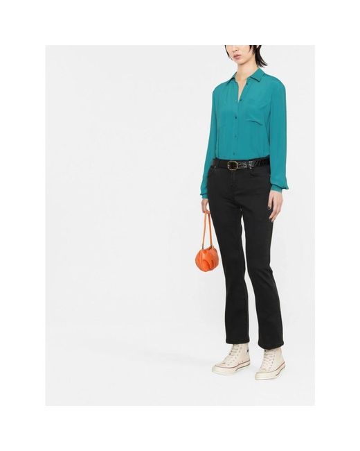 Pinko Black Wide Trousers