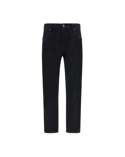 Saint Laurent Black Straight Fit Jeans for men