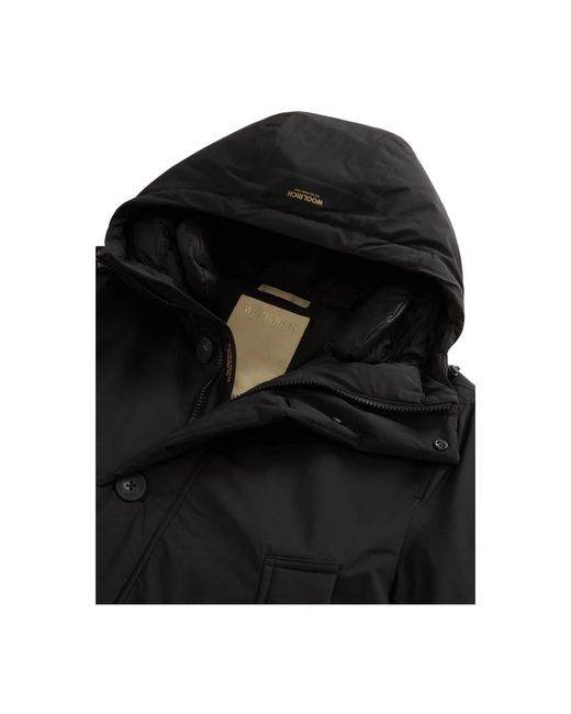 Woolrich Black Parkas for men