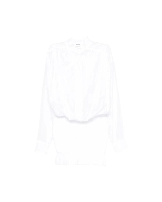 ANDAMANE White Shirt Dresses