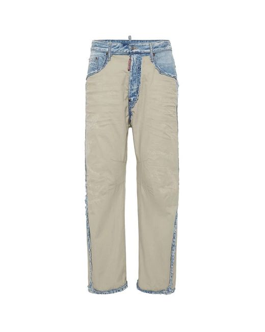 DSquared² Inside-out denim jeans in Blue für Herren